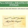 accademie e biblioteche d’italia