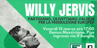 Willy Jervis, Pisa, 15 marzo 2024